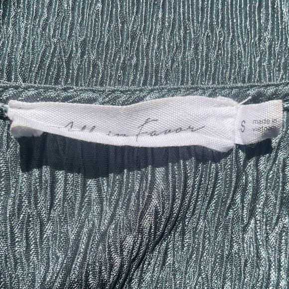 ALL IN FAVOR Thyme Cozy Ribbed Midi Dress size S - Picture 8 of 10